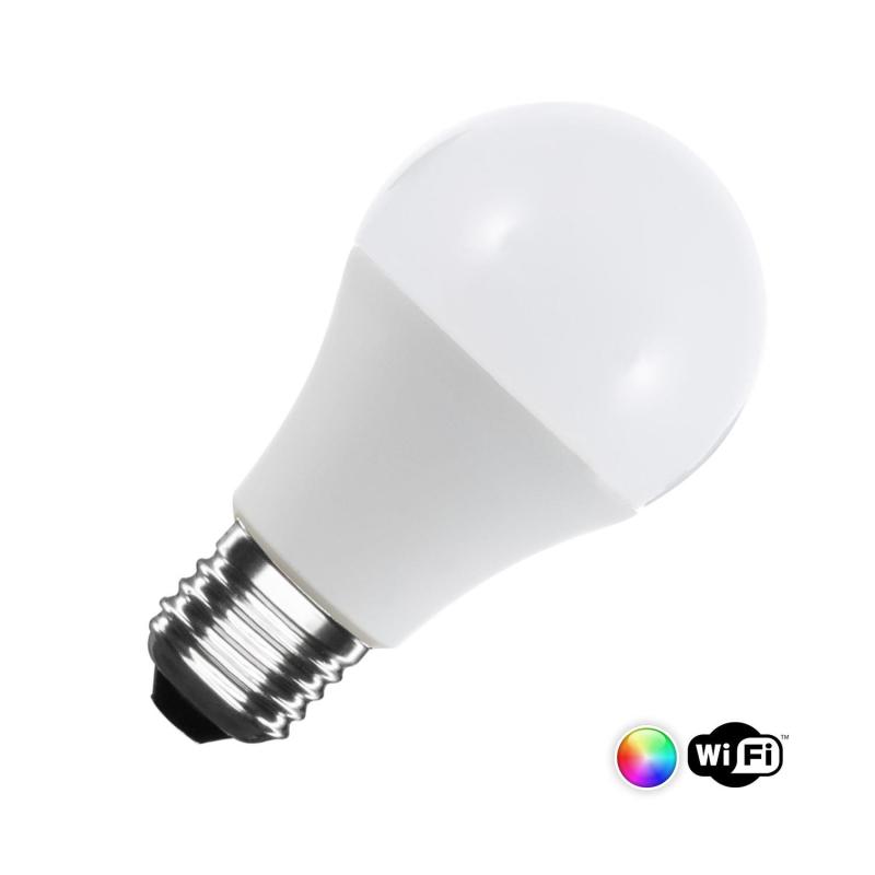 Image of 10W Colour Selectable RGBWW Smart WiFi Dimmable LED GLS Bulb - Screw Cap