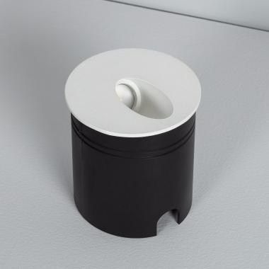 Image of Edit 3W Boiler Round Recessed LED Wall Light