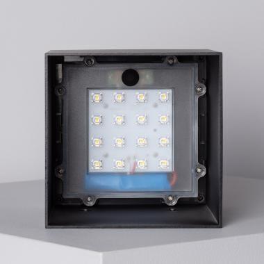 Image of Suri Rabat Solar LED Outdoor Wall Light with PIR Sensor