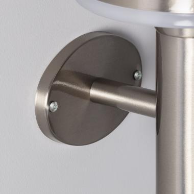 Image of Edit Helios Inox Solar LED Wall Light with PIR Motion Sensor