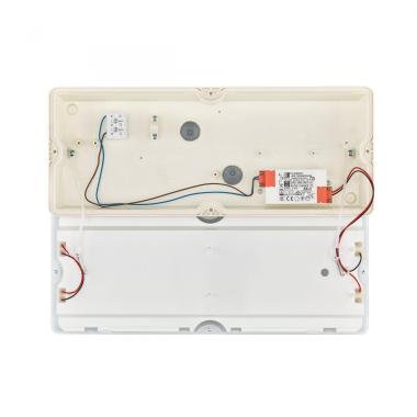 Image of Philips Ledinaire 6W Square LED Wall Light