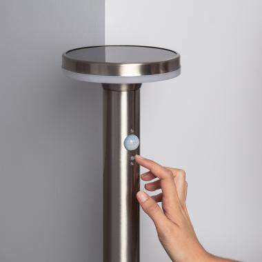 Image of Helios 6W Solar LED Post Light with Motion Sensor