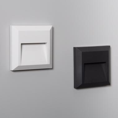 Image of Edit 1W Byron Square LED Outdoor Wall Light