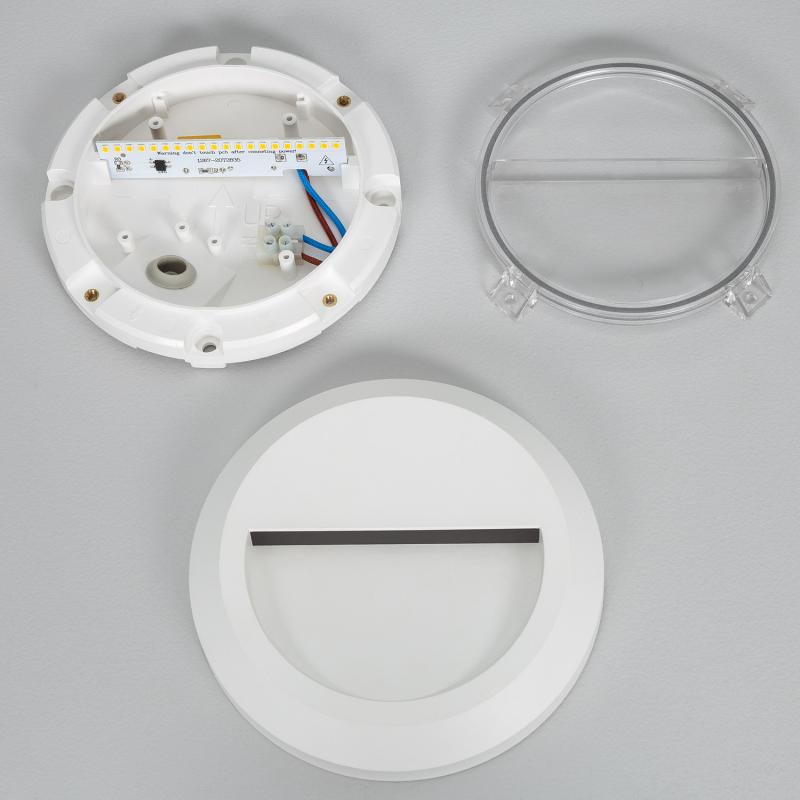 Image of Edit 1W Edulis Round Surface Outdoor LED Wall Light