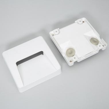 Image of Edit 3W Dag Square Surface Outdoor LED Wall Light