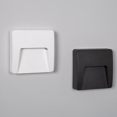 Image of Edit 3W Dag Square Surface Outdoor LED Wall Light