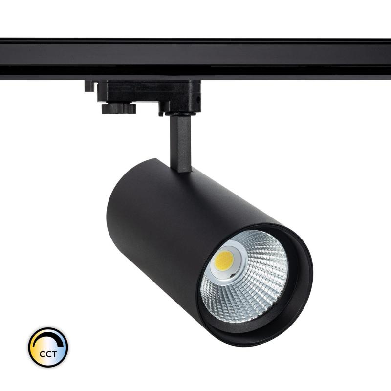 Image of Three Circuit 30W Colour Selectable CCT LED Track Light New d'Angelo CRI90 LIFUD