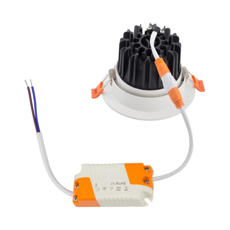 Image of Round 15W COB LED Adjustable Downlight Cutout 113mm