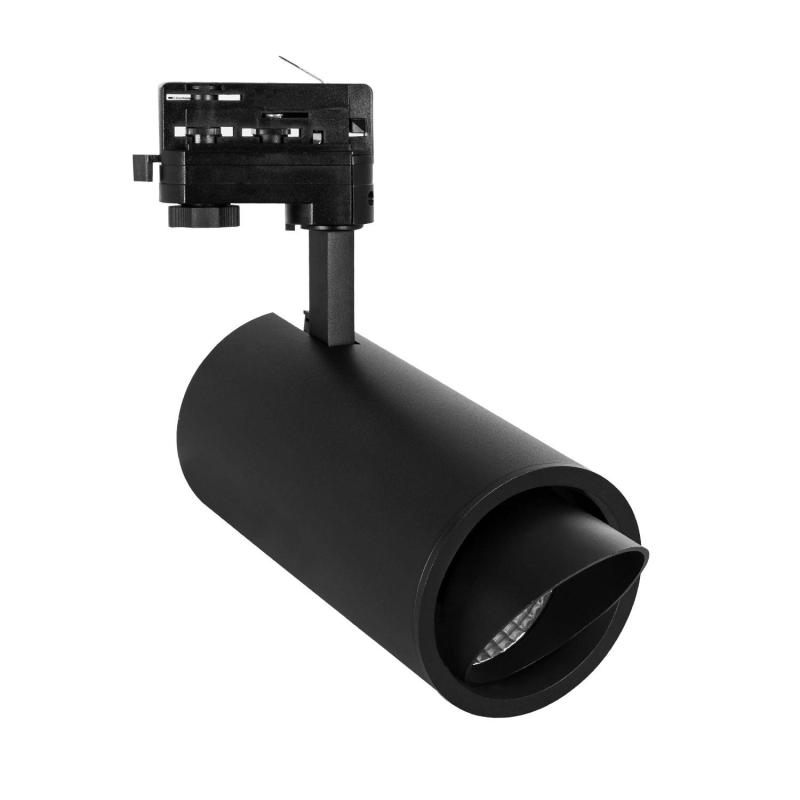 Image of Three Circuit 40W Colour Selectable CCT LED Focal Track Spotlight New d'Angelo LIFUD