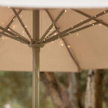 Image of Edit Parasol Multi Function Battery Operated LED String Lights with Remote Control - 120 Lights