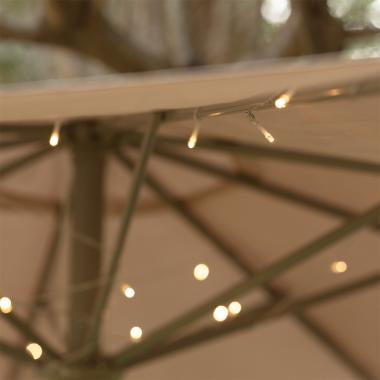 Image of Edit Parasol Multi Function Battery Operated LED String Lights with Remote Control - 120 Lights