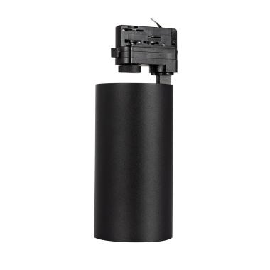 Image of Three Circuit 30W Colour Selectable CCT LED Track Light New d'Angelo Concave Optic 15º LIFUD