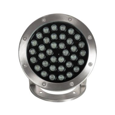 Image of Edit 36W 12V Submersible Colour Changing LED Surface Garden Spotlight IP68