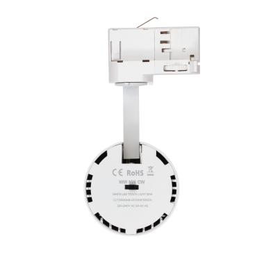 Image of Three Circuit 30W Colour Selectable CCT LED Track Light New Bertha LIFUD