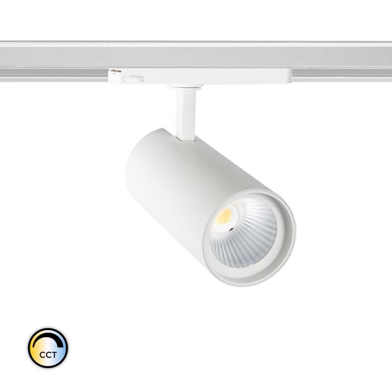 Image of Three Circuit 30W Colour Selectable CCT LED Track Light New d'Angelo CRI90 PHILIPS XITANIUM