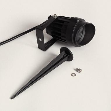 Image of Outdoor RGB 5W LED Spotlight Vetusta IP65 with Spike