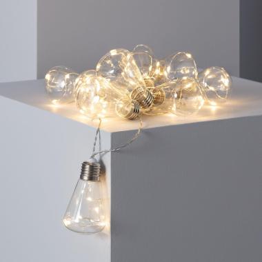 Image of Edit Edison 2M Battery Operated LED String Lights - 50 Lights