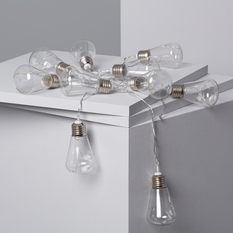 Image of Edit Edison 2M Battery Operated LED String Lights - 50 Lights