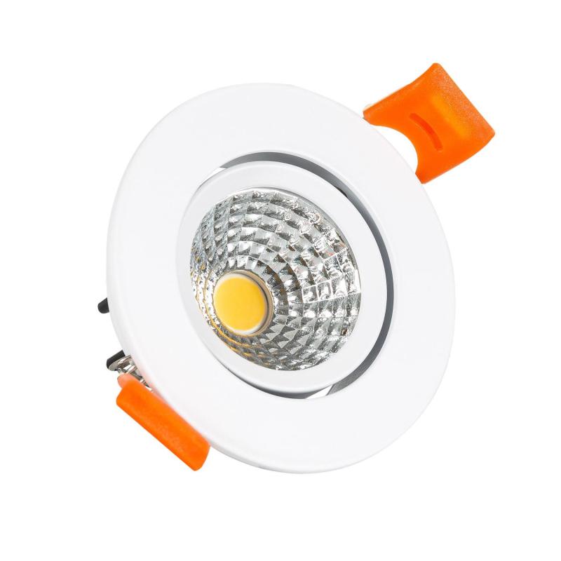 Image of Round Expert Colour 5W COB LED Adjustable Downlight Cutout 70mm