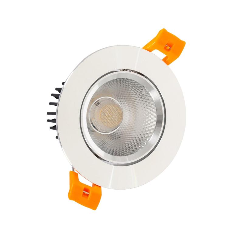 Image of Round 7W COB LED Adjustable Downlight Cutout 70mm