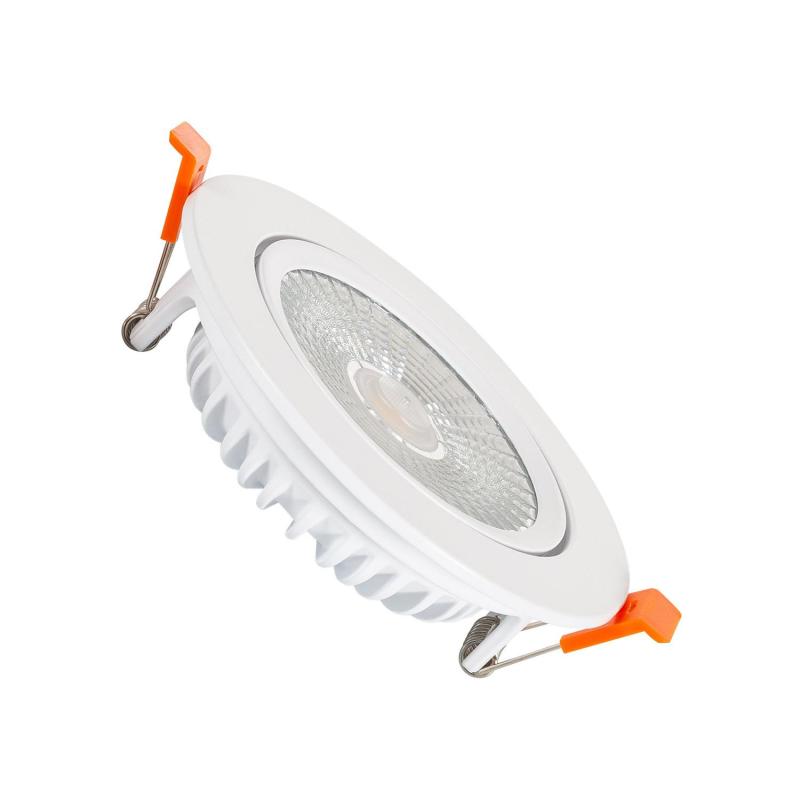 Image of Round Ultraslim Expert Colour 15W COB LED Adjustable Downlight Cutout 100mm