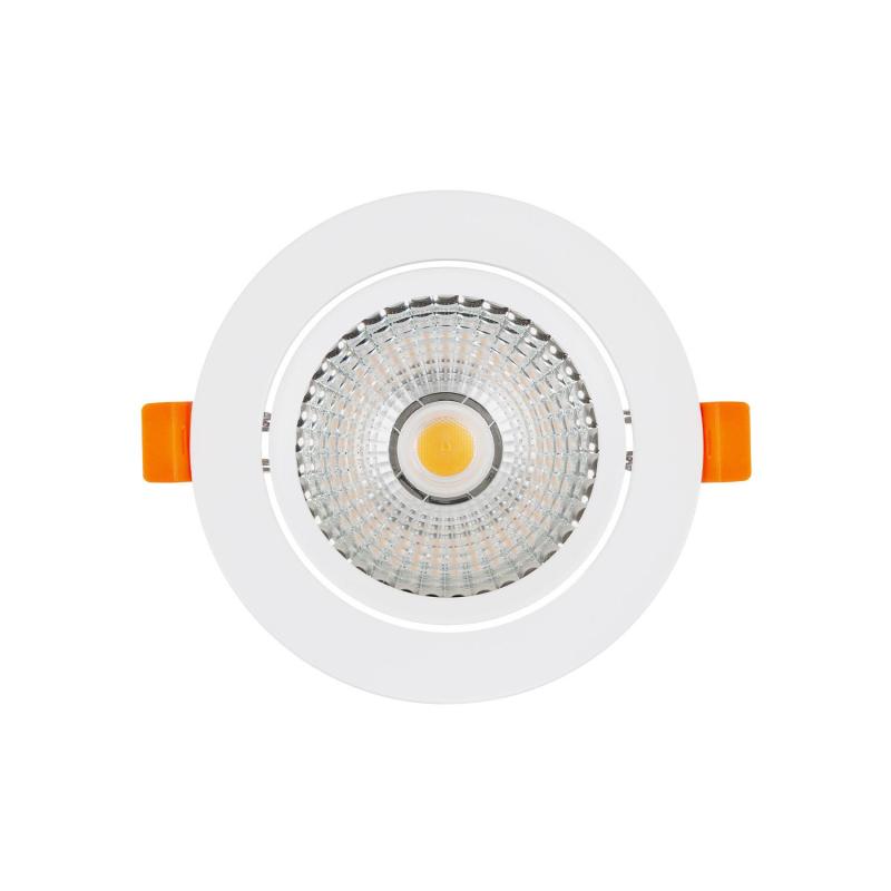 Image of Round Ultraslim Expert Colour 15W COB LED Adjustable Downlight Cutout 100mm