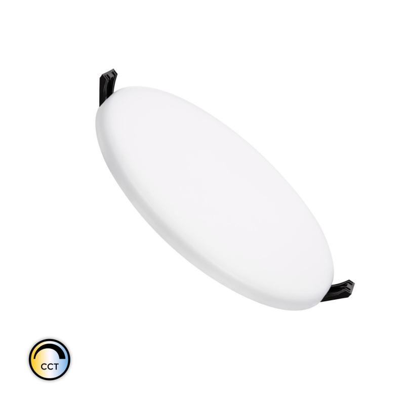 Image of Round Slim 18W UGR19 Selectable CCT LED Surface Panel 155 mm Cut-out IP54