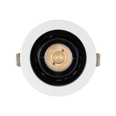 Image of Round Expert Colour 12W Cool Daylight COB LED Adjustable Downlight Cutout 100mm