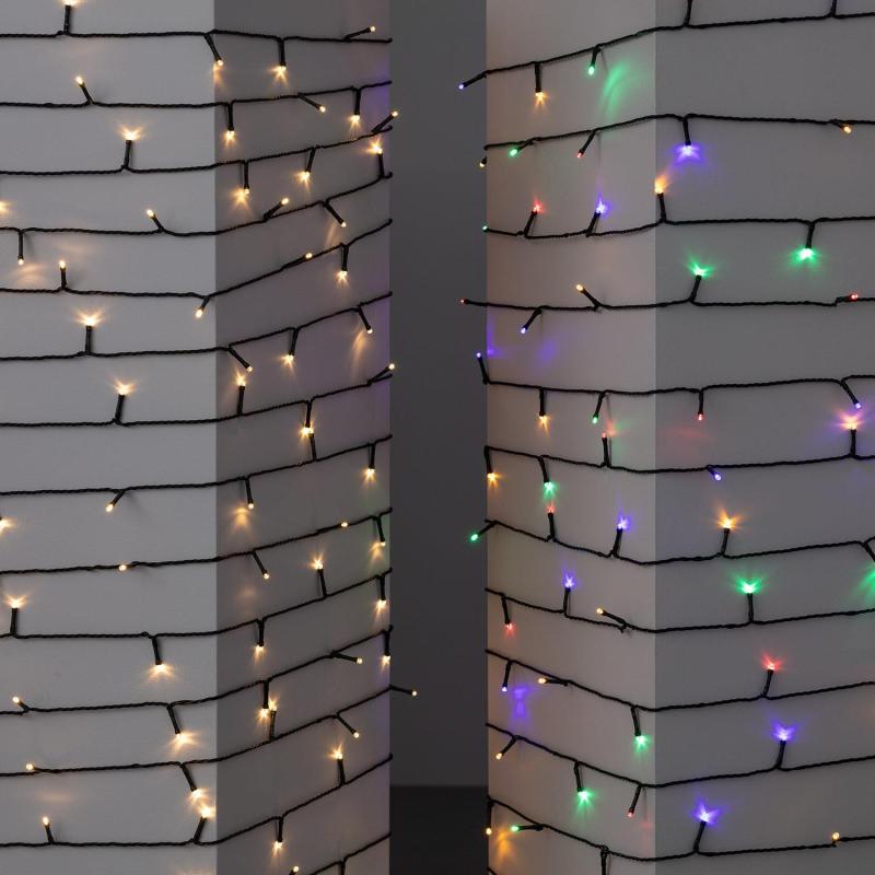 Image of 12M Suri Colour Changing Solar LED Multi-Function String Lights - 100 Lights