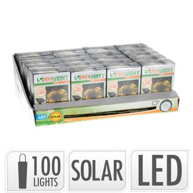 Image of 12M Suri Kentia Colour Changing Solar LED String Lights - 100 Lights