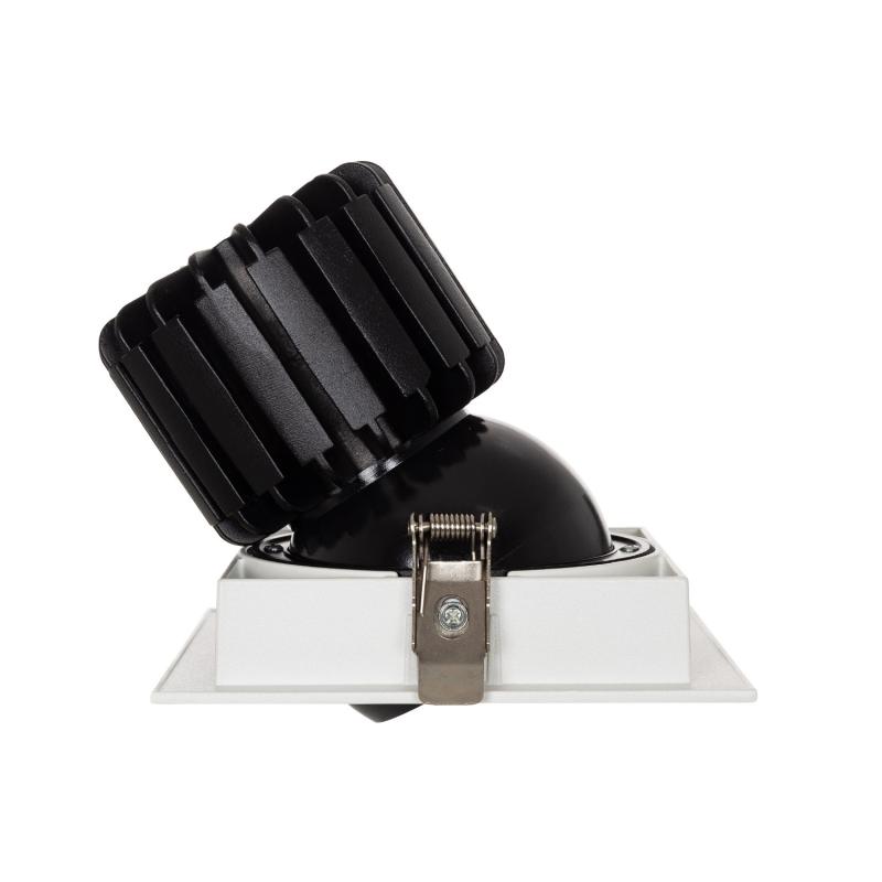 Image of Square Expert Colour 18W COB LED Adjustable Downlight Cutout 125x125mm