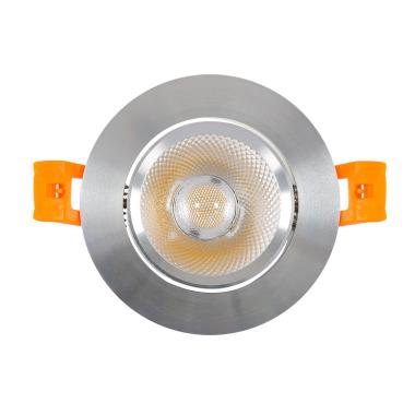 Image of Round 7W COB LED Adjustable Downlight Cutout 70mm