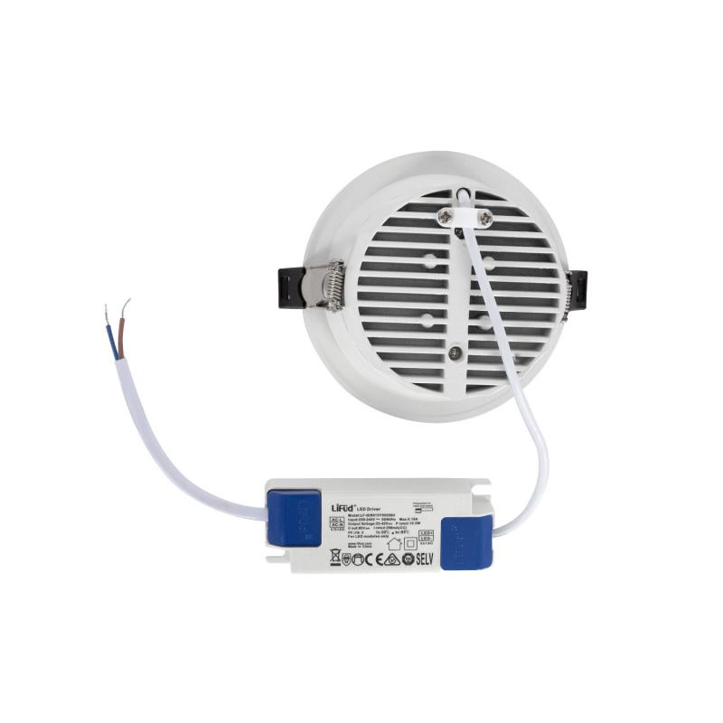 Image of Round Luxpremium 12W LED Downlight Cutout 95mm with LIFUD Driver