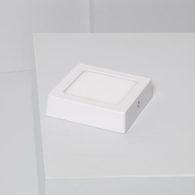 Image of 6W Square Selectable LED Flush Ceiling Light 105x105 mm