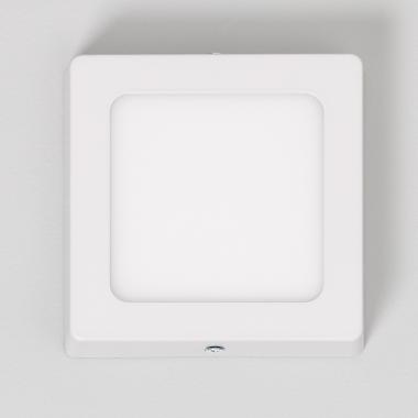 Image of 6W Square Selectable LED Flush Ceiling Light 105x105 mm