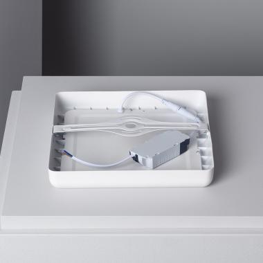 Image of 18W Square LED Flush Ceiling Light 225x225 mm