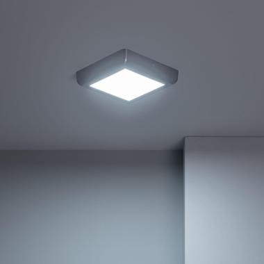 Image of 12W Square LED Flush Ceiling Light 178x178 mm