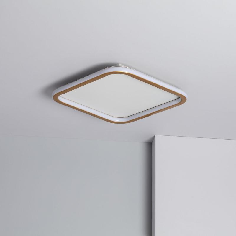 Image of Edit Allharo 30W Square CCT Selectable LED Flush Ceiling Light