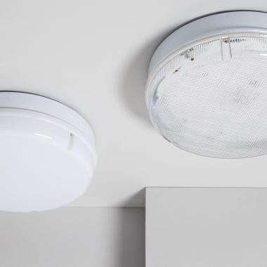Image of Hublot 24W LED Clear Round Non Permanent Emergency Flush Ceiling Light