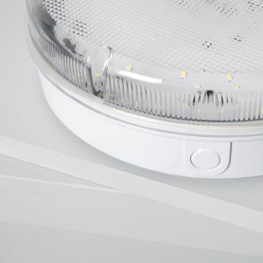 Image of Hublot 24W LED Clear Round Non Permanent Emergency Flush Ceiling Light
