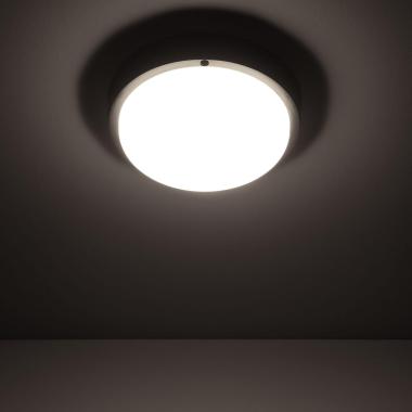 Image of Hublot Round 25W LED Outdoor Flush Ceiling Light IP65