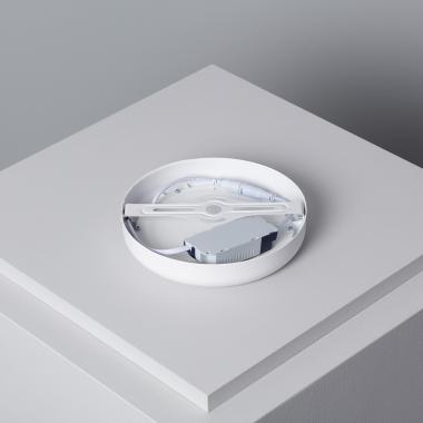 Image of 12W Cool LED Flush Ceiling Light D180 mm