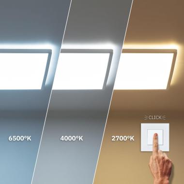 Image of 24W Square CCT Double Sided SwitchCCT LED Panel 420x420 mm