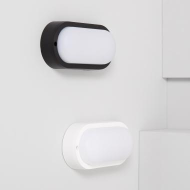 Image of Hublot Oval 15W LED Outdoor Flush Ceiling Light IP65