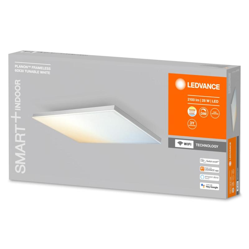 Image of Ledvance 28W CCT LED Smart + WiFi Surface Panel 600 x 300mm
