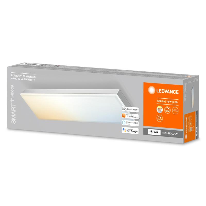 Image of Ledvance 16W CCT LED Smart + WiFi Surface Panel 40 x 100mm