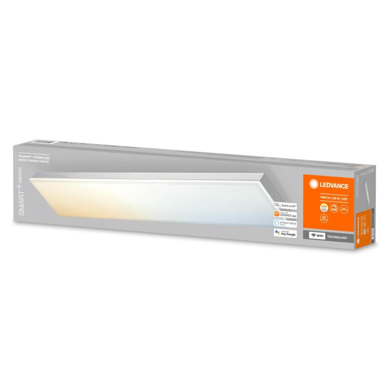 Image of Ledvance 28W CCT LED Smart + WiFi Surface Panel 600 x 100mm