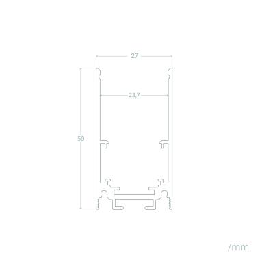 Image of Surface 48V Magnetic Track 20mm