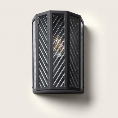 Image of Edit Hadley Half Lantern Outdoor Wall Light