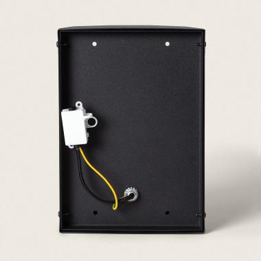 Image of Edit Hadley Half Lantern Outdoor Wall Light
